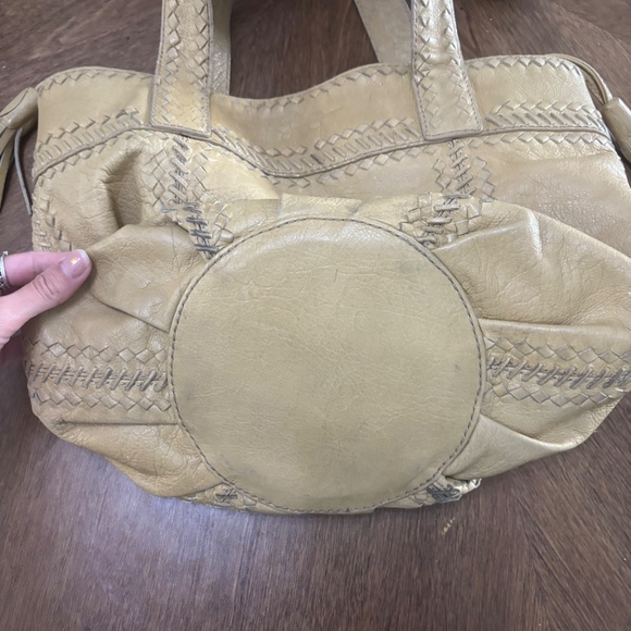 Leather bucket bag - Picture 3 of 5
